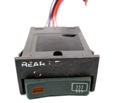 Interruptor de descongelación de ventana trasera Chevy Tahoe Suburban 1988 1994 GMC Yukon 1992 Y3 Foto 1 de 4