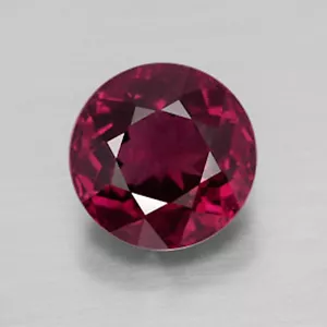 Gemas sueltas AAA facetadas redondas granate rodolita natural genuino (1,25 mm - 7 mm) - Imagen 1 de 1