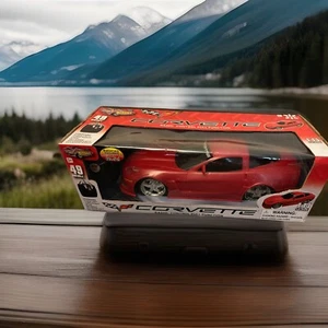Full Function Radio Control Corvette Signature Edition Red 27/49 MHZ Ready To Go - Picture 1 of 6