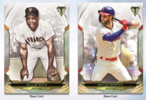 2019 Topps Triple Threads Baseball - #1-100 - Vets and RC - YOU PICK (a104) - Picture 1 of 109
