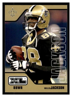 2002 Upper Deck XL  #296 Willie Jackson - New Orleans Saints - Image 1 of 2