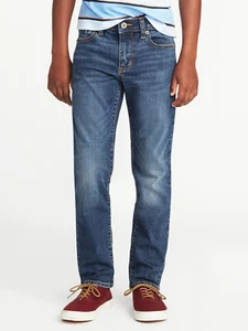 OLD NAVY ~ Boy's Size 10 ~ Big Sur 360 Flex Max Karate Relaxed Slim Jeans a59 - Picture 1 of 2
