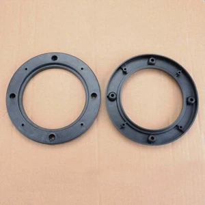 WOO 4" Altoparlante Audio Auto Universale Nero Anelli distanziali Supporto Staffa Impermeabile - Foto 1 di 4