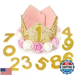 Rimobul Pet Crown Hat Dog Birthday Hat Reusable Birthday Party Crown for Pet - Picture 1 of 5
