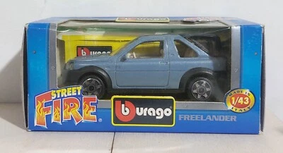 I116124 BURAGO 1/43 serie Street Fire - Land Rover Freelander - Box - Immagine 1 di 3