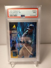 1995 Pinnacle White Hot Ken Griffey Jr  - PSA 9