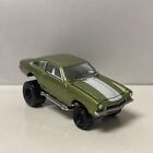 Custom Johnny Lightning 1/64 Zingers Green 1972 Chevy Vega