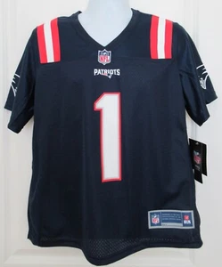 New England Patriots Cam Newton #1 Jersey Women's Size Large NWT - Picture 1 of 8
