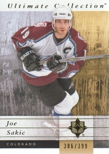 2011-12 Ultimate Collection #17 Joe Sakic /399