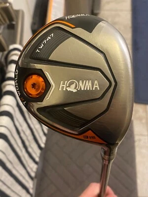 EXCELLENT CONDITION Honma TW747 3 wood 15*, Vizard FD-8X Extra Stiff Shaft - Image 1 of 4