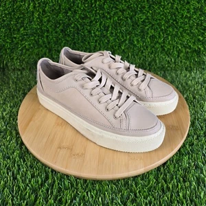 Zapatilla deportiva Allsaint para mujer Milla de gamuza rosa pálido talla 9 nueva en caja - Imagen 1 de 7