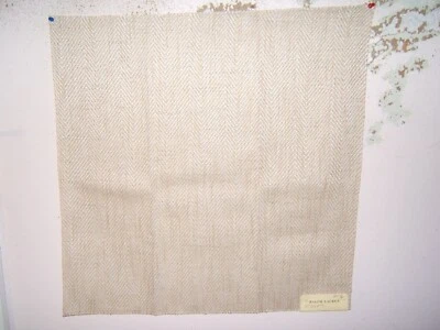 Ralph Lauren, Crestwood Herringbone, 27" W X 27" L, Color Rope - Image 1 of 2