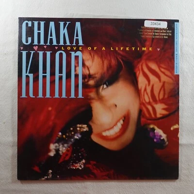 Chaka Khan Love Of A Lifetime SINGLE Vinyl Record Album - Image 1 of 4