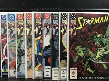 Lot of 9 Starman #31 32 33 34 35 36 37 38 39 (1988 Series DC) Combined Shipping