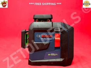 *NEUF* LASER BOSCH 3,7V 360 degrés faisceau vert nivellement et alignement (outil uniquement) - Photo 1/5