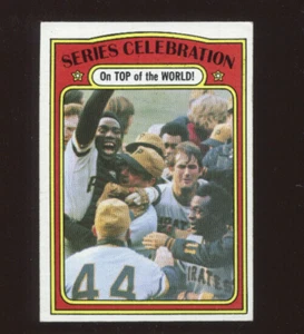1972 Topps #230 Baseball World Series Celebration Card - EXMT #4871 - Picture 1 of 1