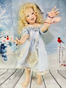 Collectible Porcelain Joy Doll 26" Artist Cheryl Signed Special Edition 5/25