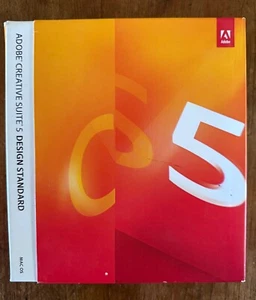 Adobe Creative Suite 5 Design Standard UPGRADE- MAC- used inc SN - Picture 1 of 8