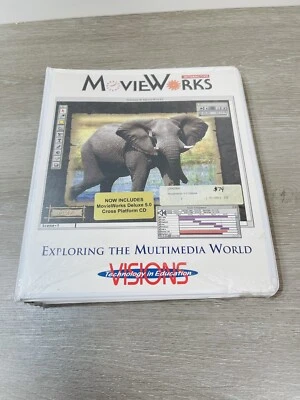 NEW Movie Works Deluxe Version 5.0 Macintosh NOS Guide Visions Interactive Maker - Image 1 of 4