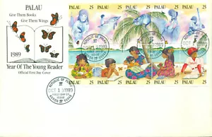 Palau - First Day Covers - Block of 10 - Scott# 220 - Picture 1 of 1