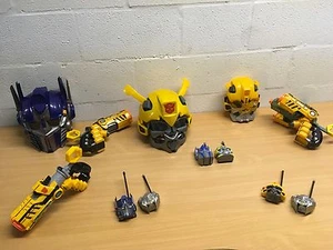 CAMBIADOR DE VOZ Y WALKIE TALKIES BLASTER TRANSFORMERS BUMBLEBEE TÚ ELIGES - Imagen 1 de 6