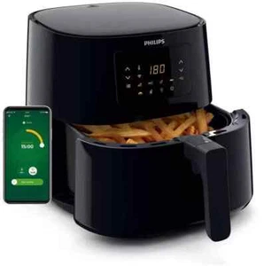 Philips Essential XL HD9280/90 Airfryer - Schwarz/Dunkelsilber, 2000W - Bild 1 von 5