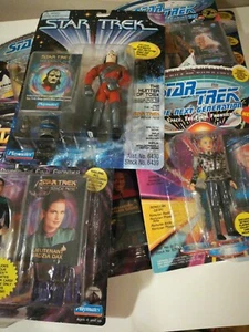 Star Trek La Próxima Generación Voyager Espacio Profundo Nueve Figuras Nuevo Precintado - Imagen 1 de 23