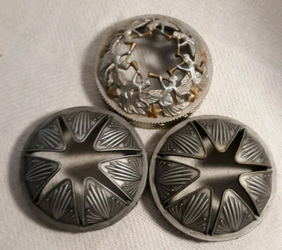  Yankee Candle Illuma 2011 tapas estilo antiguo 2 cúpulas de bronce P-6 y 1 ángel  Foto 1 de 4