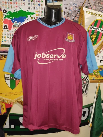 West Ham 2004-2005 football shirt soccer jersey Reebok Cover