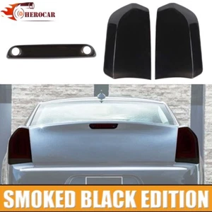 Tail Light /Brake High Light Lamp Cover Trim Accessories For Chrysler 300 2015+ - Foto 1 di 9
