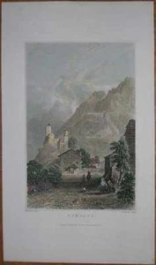 Impresión Tombleson 1832 SARGANS, ST. GALLEN, SUIZA (#44) - Imagen 1 de 1