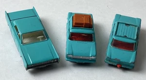 Vintage Matchbox Lesney #56 Fiat 1500, #31 Lincoln Continental Mint Green Auswahl - Bild 1 von 20
