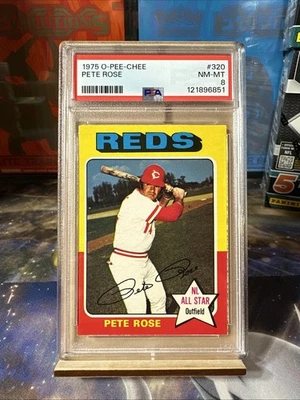 1975 O-Pee-Chee - Pete Rose #320 - Imagem 1 de 2