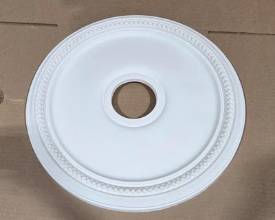 Ekena Millwork CM18DI2 Diane Ceiling Medallion, 18"OD x 3 5/8"ID x 1 1/8"P (Fits - Image 1 of 4