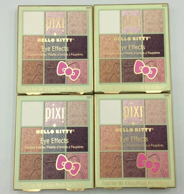 Paleta de sombras de ojos Pixi Hello Kitty efectos de ojos, tonos Harmony 0347 9 tonos, lote de 4 Foto 1 de 4