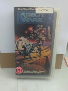 Robot Wars 1993 VHS Sci-Fi Fantasy Culture, Paramount/Full Moon - Picture 1 of 5