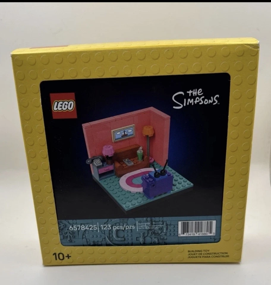 LEGO 6578425 Los Simpson: Juego exclusivo de sala de estar GWP retirado Foto 1 de 1