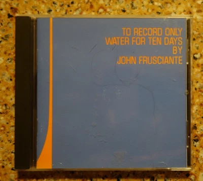 John Frusciante - To Record Only Water for Ten Days [2001] CD VG+ Alternative Foto 1 de 4
