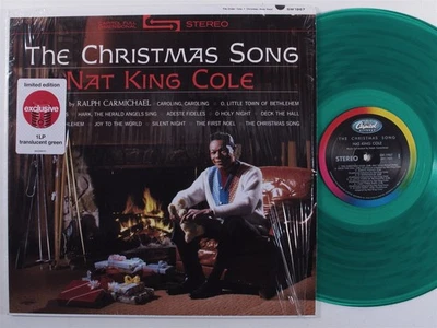 NAT KING COLE The Christmas Song CAPITOL LP NM green vinyl reissue SHRINK a Foto 1 de 2