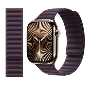 Oryginalny Apple Watch Magnetic Link FineWoven BLACKBERRY 49mm 46mm 45mm 44mm M/L - Zdjęcie 1 z 19