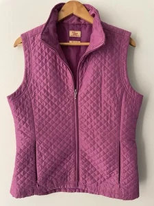 RM Williams Lilac Purple Quilted Vest Size 12 - Picture 1 of 5