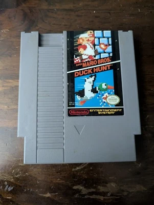Super Mario Bros/Duck Hunt Nintendo NES Video Game Combo (1988) Untested - Image 1 of 2