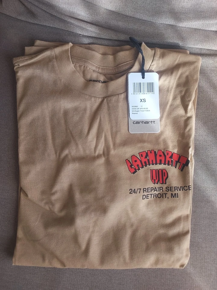 Camiseta Carhartt marrón claro - Imagen 1 de 1