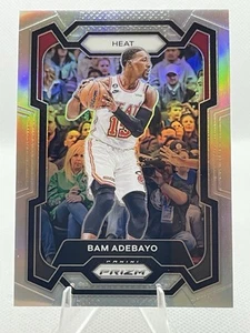 2023-24 Panini Prizm Bam Adebayo Silver Prizm #66 Miami Heat - Picture 1 of 2