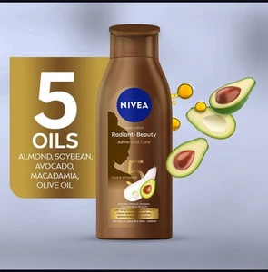 NIVEA Radiant & Beauty Advanced Care Body Lotion For Shade Of Beauty In 2Weeks. - Picture 1 of 4