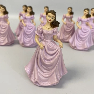 Toppers para pasteles orquídea vintage para damas de honor 10 piezas  "Nuevo 3"" de alto" Foto 1 de 4