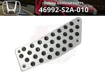 HONDA Genuine S2000 AP1 AP2 Aluminum Footrest Plate Pedal 46992-S2A-010 JDM NEW - Image 1 of 4