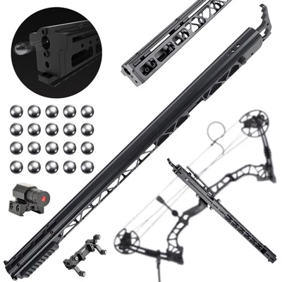 Archery Rapid Bow Launcher Shooter Steel Ball Compound Recurve Shooting RH - Image 1 of 4