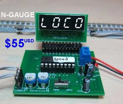 LOCO SPEED  for N-gauge and HO-gauge $55usd - Image 1 of 4