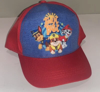 Gorra de béisbol Paw Patrol TEAM PAW gorra snapback ajustable niños jóvenes Nick Jr Foto 1 de 4